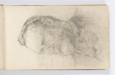 Sketchbook Sayfası: Sakallı Adam Portresi by Kenyon Cox