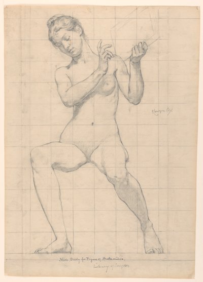 "Matematik", "Bilimler", Kongre Kütüphanesi, Washington D.C. by Kenyon Cox