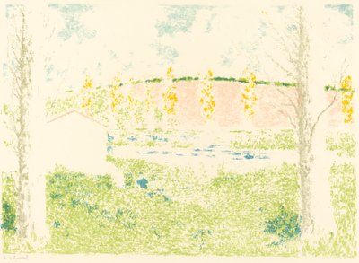 Bir Ev ile Peyzaj by Ker Xavier Roussel