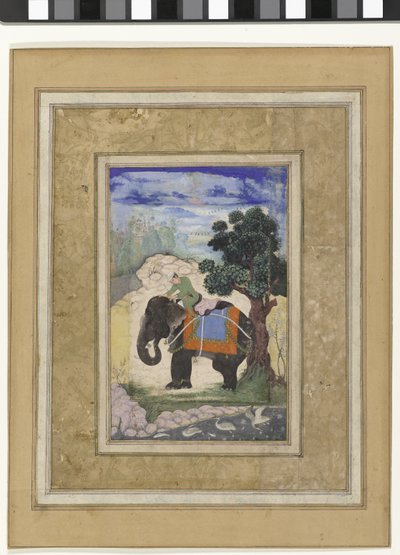 fil ve binici binici ile fil by Keshavdas (possibly)