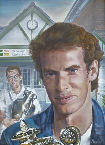 Wimbledon Erkekler Şampiyonları Leamington Çim Tenisi ve Squash Kulübünü Ziyaret Etti (resim) by Kevin Parrish