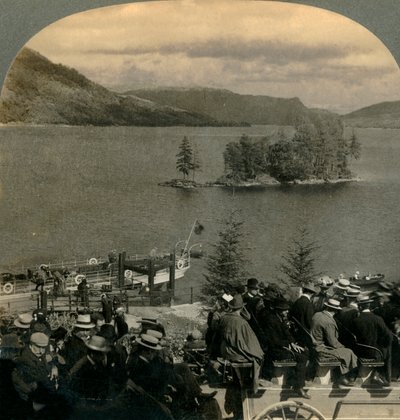 Trossachların Büyüleyici Ülkesinde Yolculuk, İskoçya, 1902. by Keystone View Company