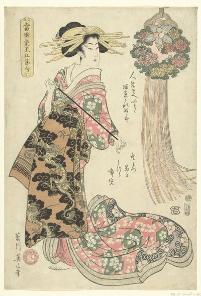 boru ile fahişe by Kikugawa Eizan