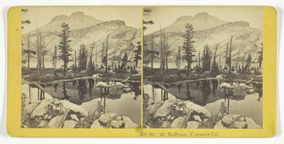 Mt. Hoffman, Yosemite, Cal., 185575. Yaratıcılar: Kilburn Brothers, BW Kilburn. by Kilburn Brothers, BW Kilburn