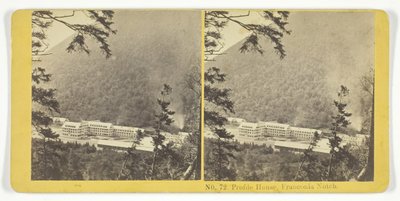 Profil Evi, Franconia Notch, 185575. Yaratıcılar: Kilburn Brothers, BW Kilburn. by Kilburn Brothers, BW Kilburn
