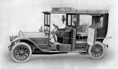 Bir araba çizimi, 1911-1912. by Kilmsch and Co.