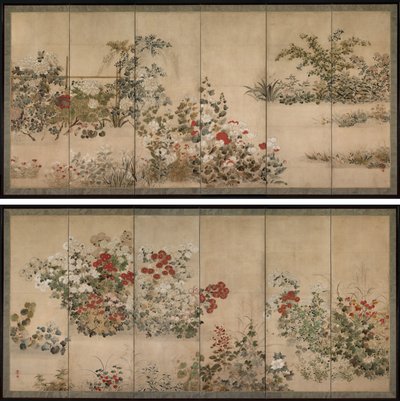 Çiçekler ve Otlar by Kitagawa Sosetsu