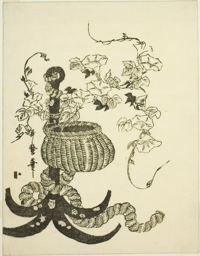 Sabah Zaferleri Aranjmanı (Asagao) by Kitagawa Utamaro