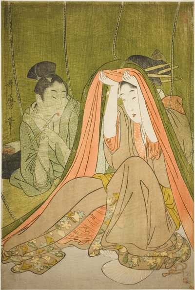 Cibinlikten Çıkan by Kitagawa Utamaro