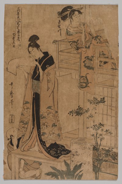 No Title, 1753-1806. by Kitagawa Utamaro