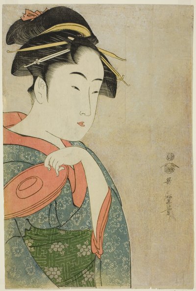 Takashima Hisashi by Kitagawa Utamaro