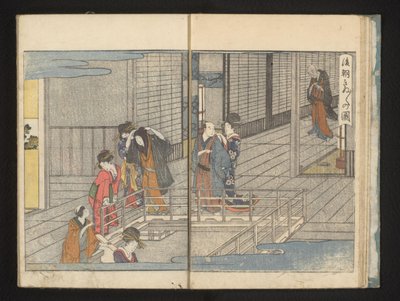 giden misafirler by Kitagawa Utamaro