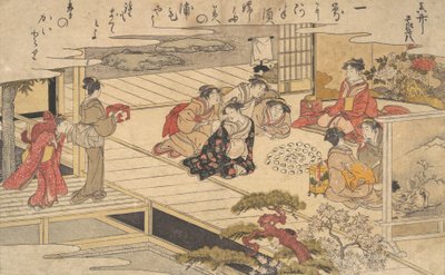 Kabuklarla Oyun Oynayan Kadınlar, 1790. by Kitagawa Utamaro