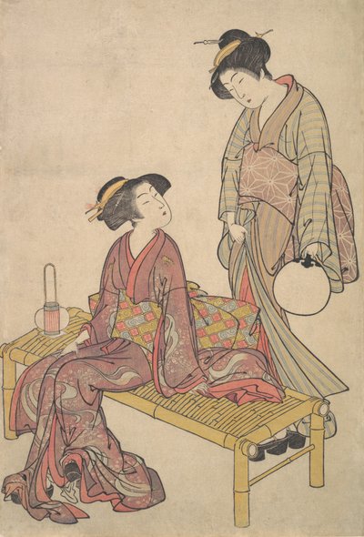 El Feneri, ca. 1790. by Kitao Shigemasa