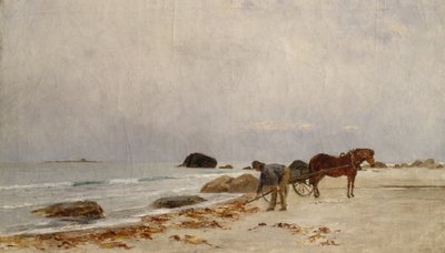 Deniz Otunu Sürmek (resim) by Kitty Lange Kielland