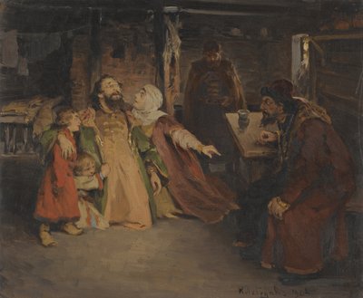 Korkunç İvan by Klavdi Vasilyevich Lebedev