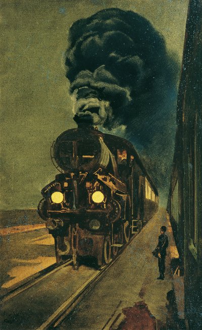 ekspres tren by Klemens Brosch