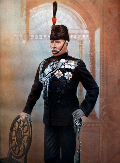 Sir Redvers Henry Buller, İngiliz general ve Victoria Cross sahibi, 1902. by Knight