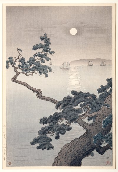 Akashi Plajı, Bahar by Koitsu Tsuchiya