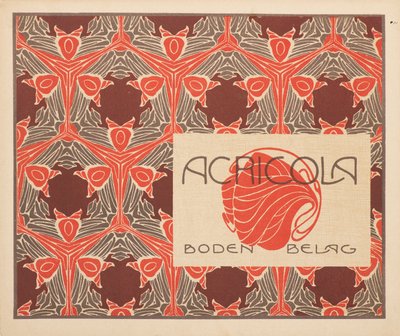 Acricola döşeme, 1901. by Koloman Moser