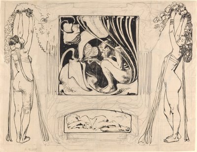 Yaz Alegorisi by Koloman Moser