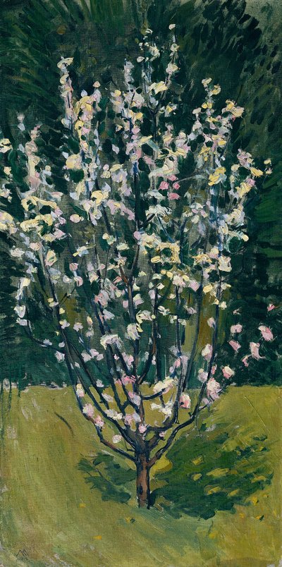 Çiçekli fidan by Koloman Moser