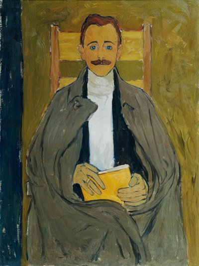Rudolf Steindl, sanatçının kayınbiraderi by Koloman Moser