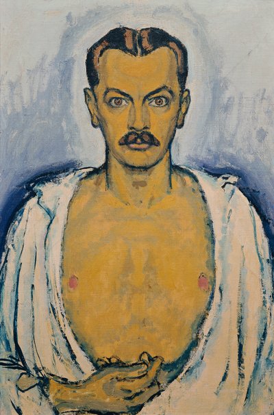 kendi kendine portre by Koloman Moser