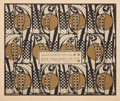 Meyve Zamanı, 1901. by Koloman Moser