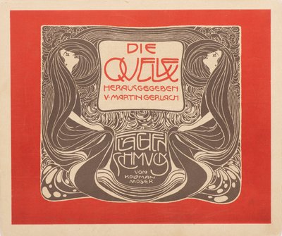 Kaynak, 1901. by Koloman Moser