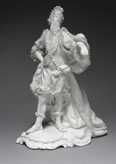 Oceanus, Frankenthal Porselen Fabrikası, Almanya, c.1765 by Konrad Linck