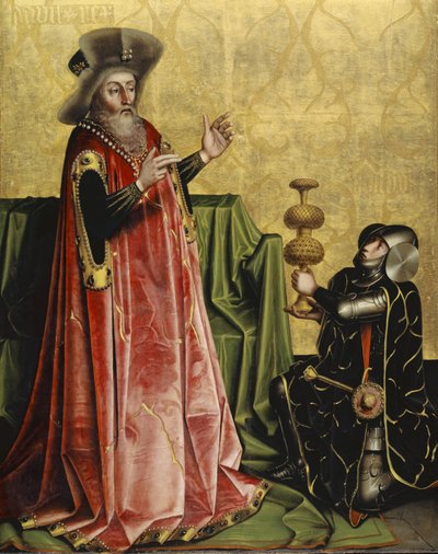 Abischai, Heilspiegel Altarpiece