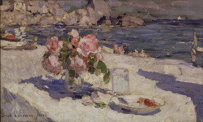 Deniz kıyısında, 1910 by Konstantin Alekseevich Korovin