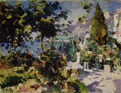 Gürzuf, 1917 by Konstantin Alekseevich Korovin