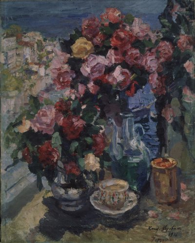 Güller. Gürzuf, 1916 by Konstantin Alekseevich Korovin
