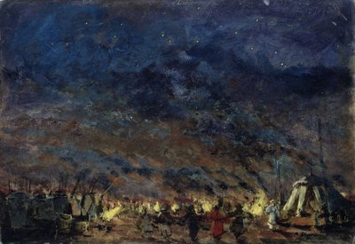 Polovtsian kampı. A. Borodin