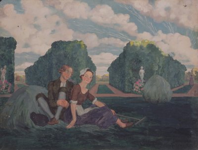 aşıklar by Konstantin Andreevic Somov
