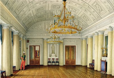 Mağribi Salonu, Kışlık Saray by Konstantin Andreyevich Ukhtomsky