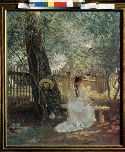 Bahçede by Konstantin Egorovich Makovsky