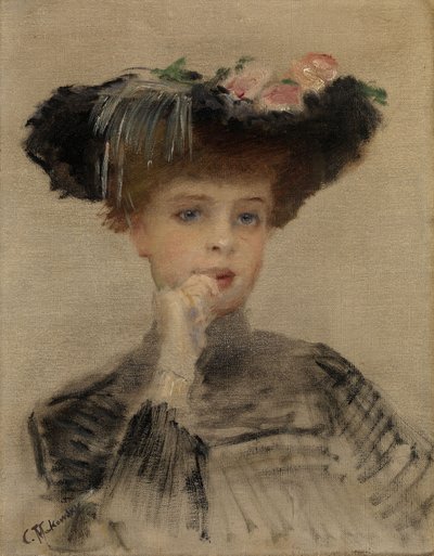 Parisli, 1902 by Konstantin Egorovich Makovsky