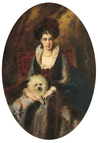 Sanatçının karısı Maria Alekseevna Makovskaya