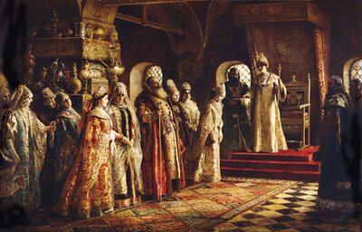 Çar Alexei Mihayloviç Gelin Seçimi, 1886 by Konstantin Egorovich Makovsky