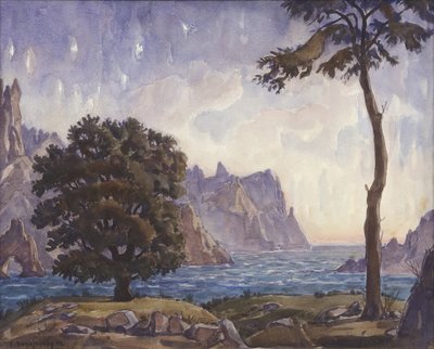 Manzara, 1942 by Konstantin Fyodorovich Bogayevsky