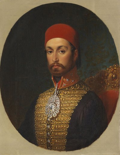 Portrait of Sultan Abdülmecid I, c. 1846 by Konstantin Johann Franz Cretius