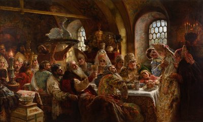 Bir Boyar Düğünü by Konstantin Makovsky