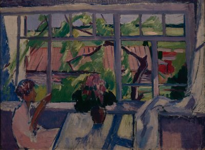 terasta, 1929 by Konstantin Nikolayevich Istomin