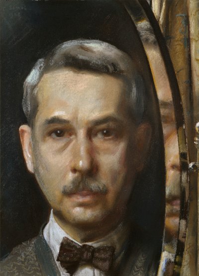 Aynadaki Otoportre, 1928 by Konstantin Somov
