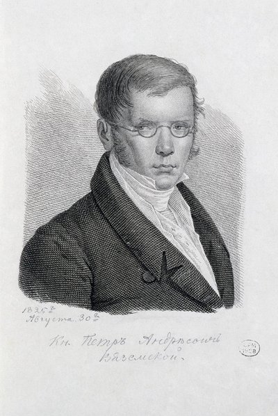 Şair Prens Pyotr Andreyevich Vyazemsky