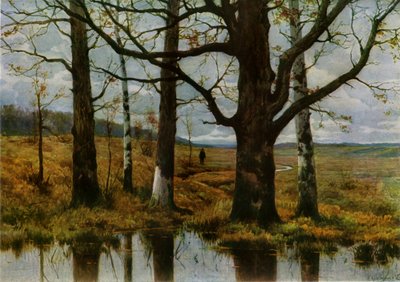 Sonbahar Manzarası, c1908, 1965. by Konstantin Yakovlevich Kryzhitsky