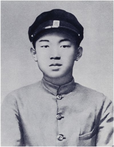 Yoldaş Kim Il-sung okul yıllarında (lito) by Korean Photographer